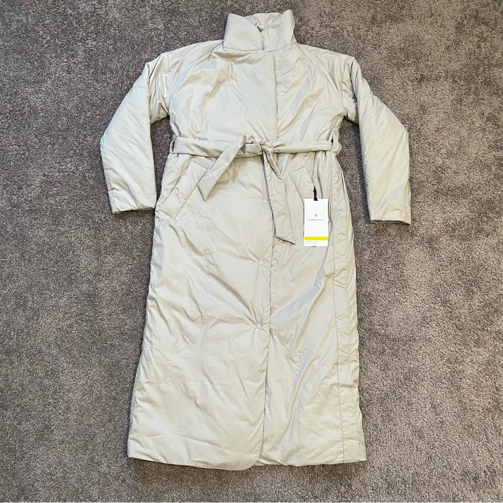 lululemon athletica Gray Trench Coat
